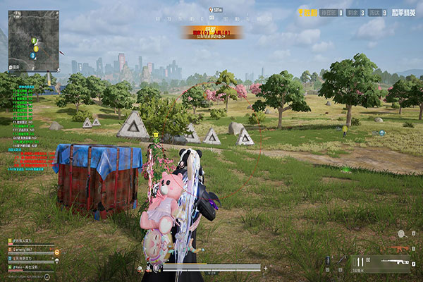 CF透视方框不刷新透视自瞄效果